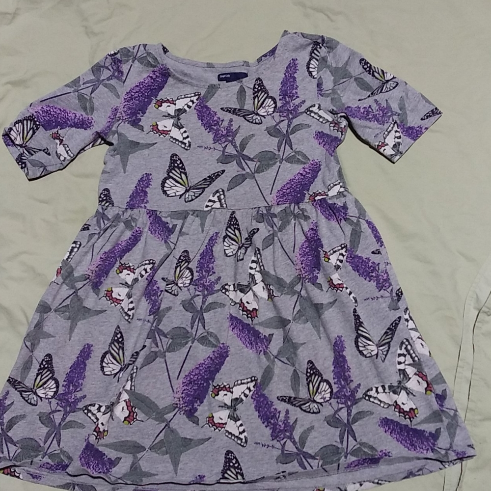 Printed knit dress Gap Kids